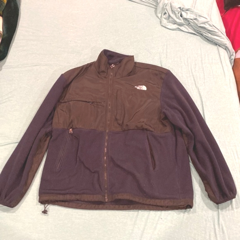 The North Face Summit Series fleece jacket navy blue vintage (90s)